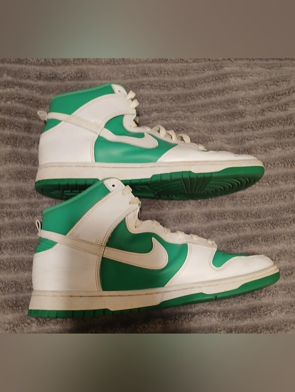 Nike Dunk High 'Stadium Green White' Men's Sneakers  DV0829-300  Size 10